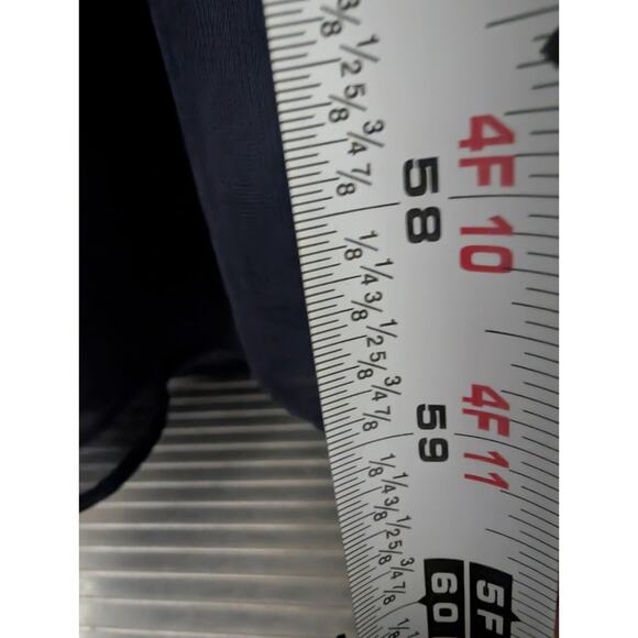 Cachet Navy Blue Sequin Top Maxi Dress Formal Gown Mother Of Bride Wedding Sz. 8 - Picture 9 of 9